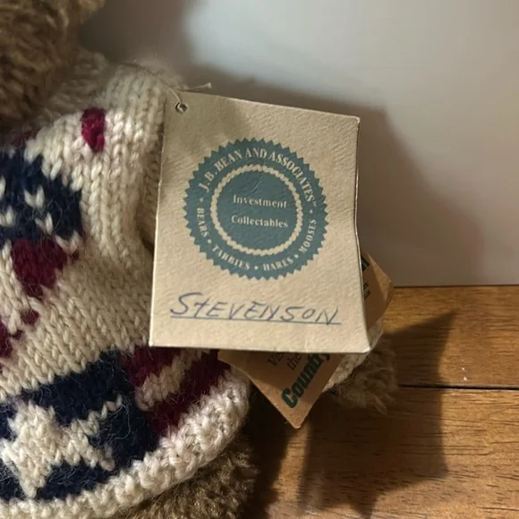 J. B Bean and associates collectable USA plush bear - Picture 2 of 5